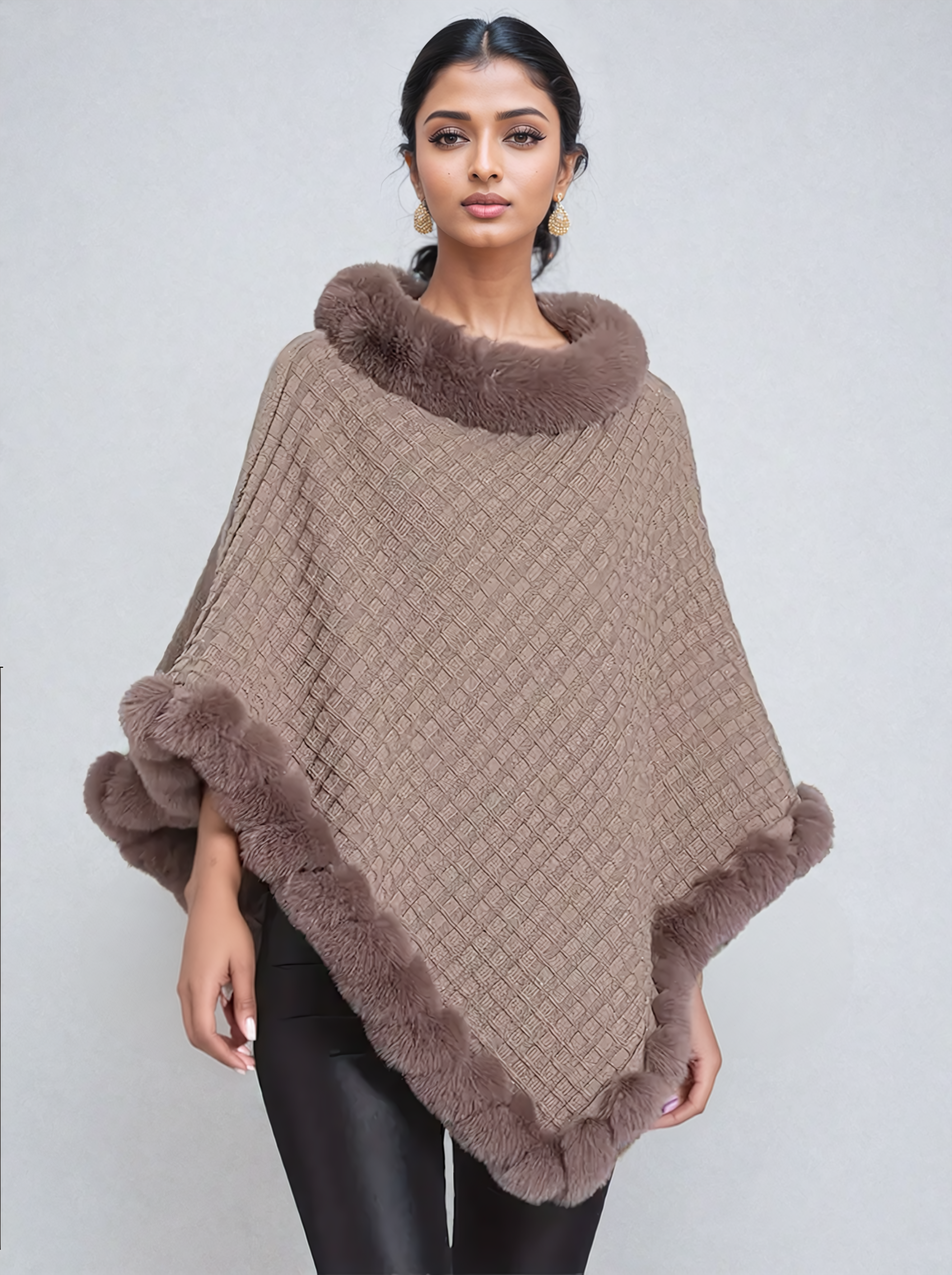 PlushWrap Pullover Taupe