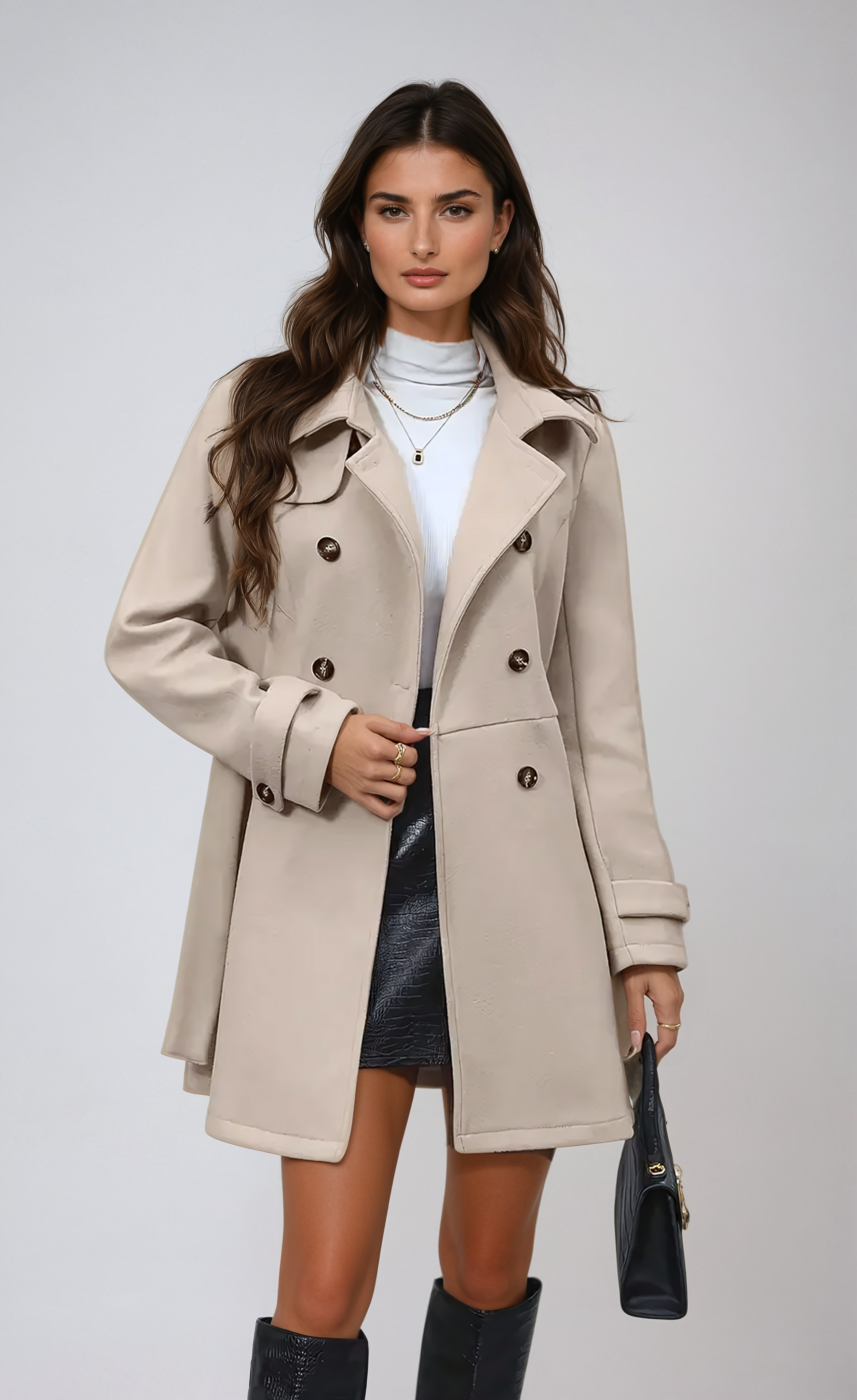 Regal Belted Trench