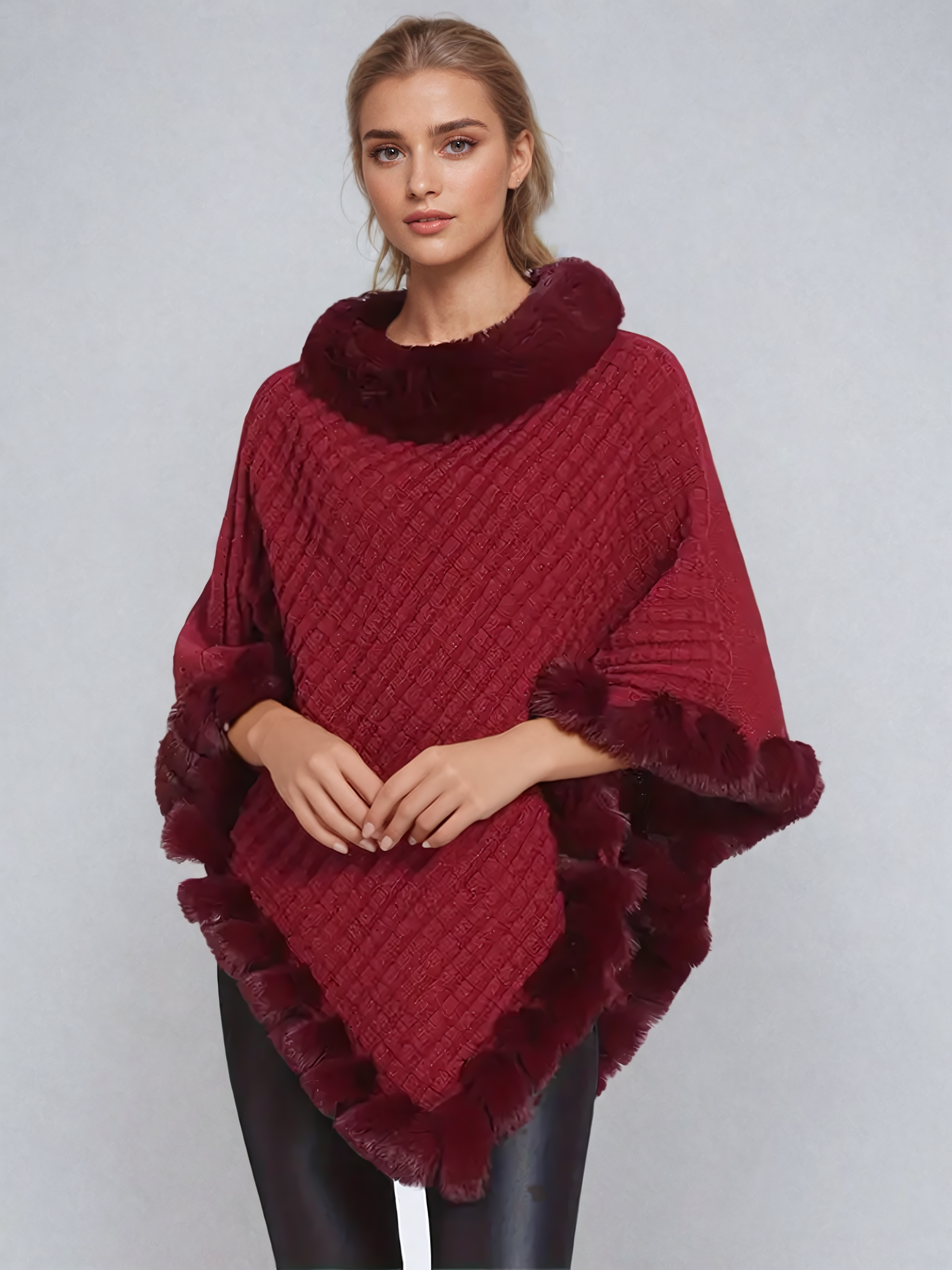 FurLuxe Pullover Burgundy