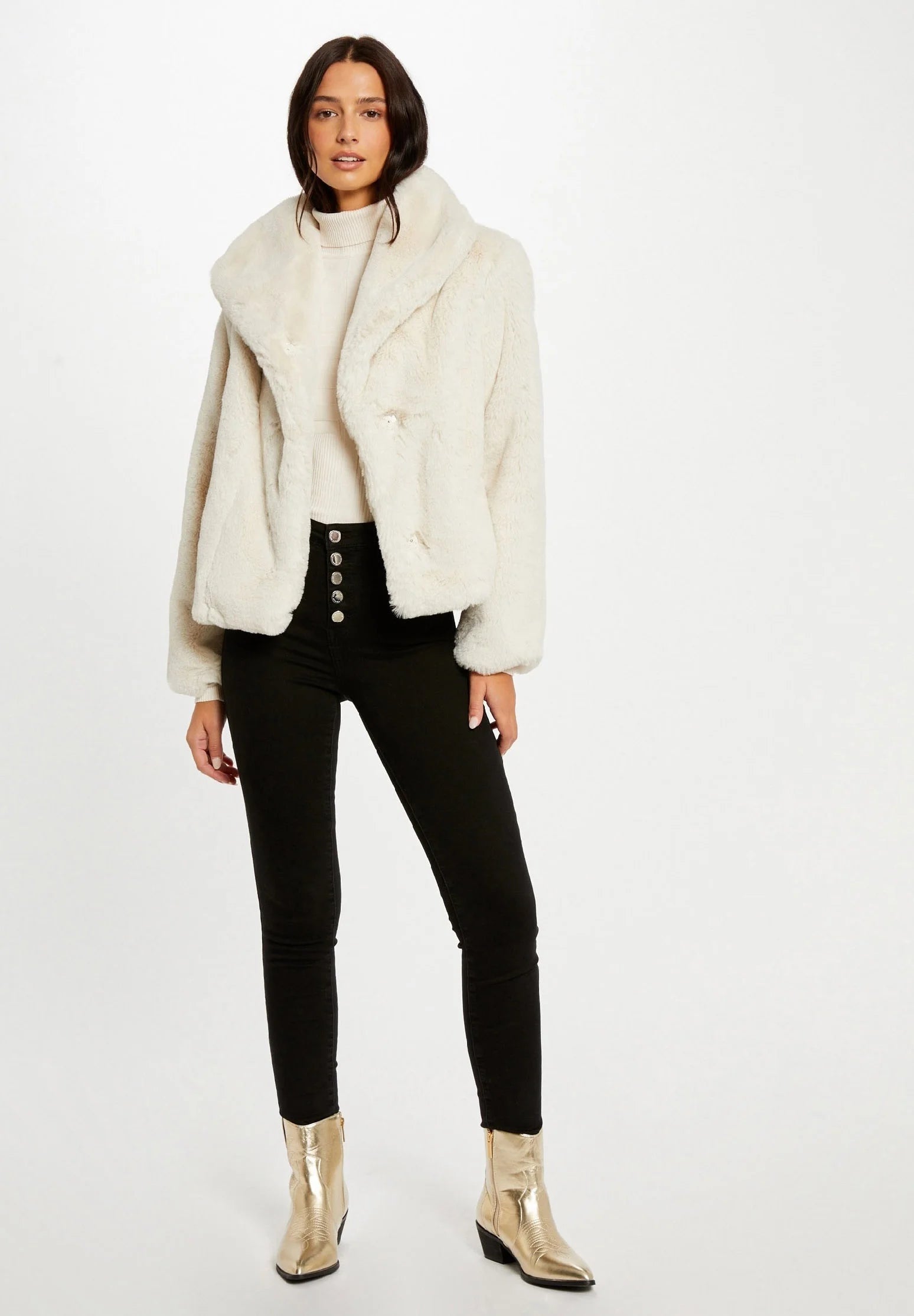 Vanmore Morgan Bianco Winter Coat