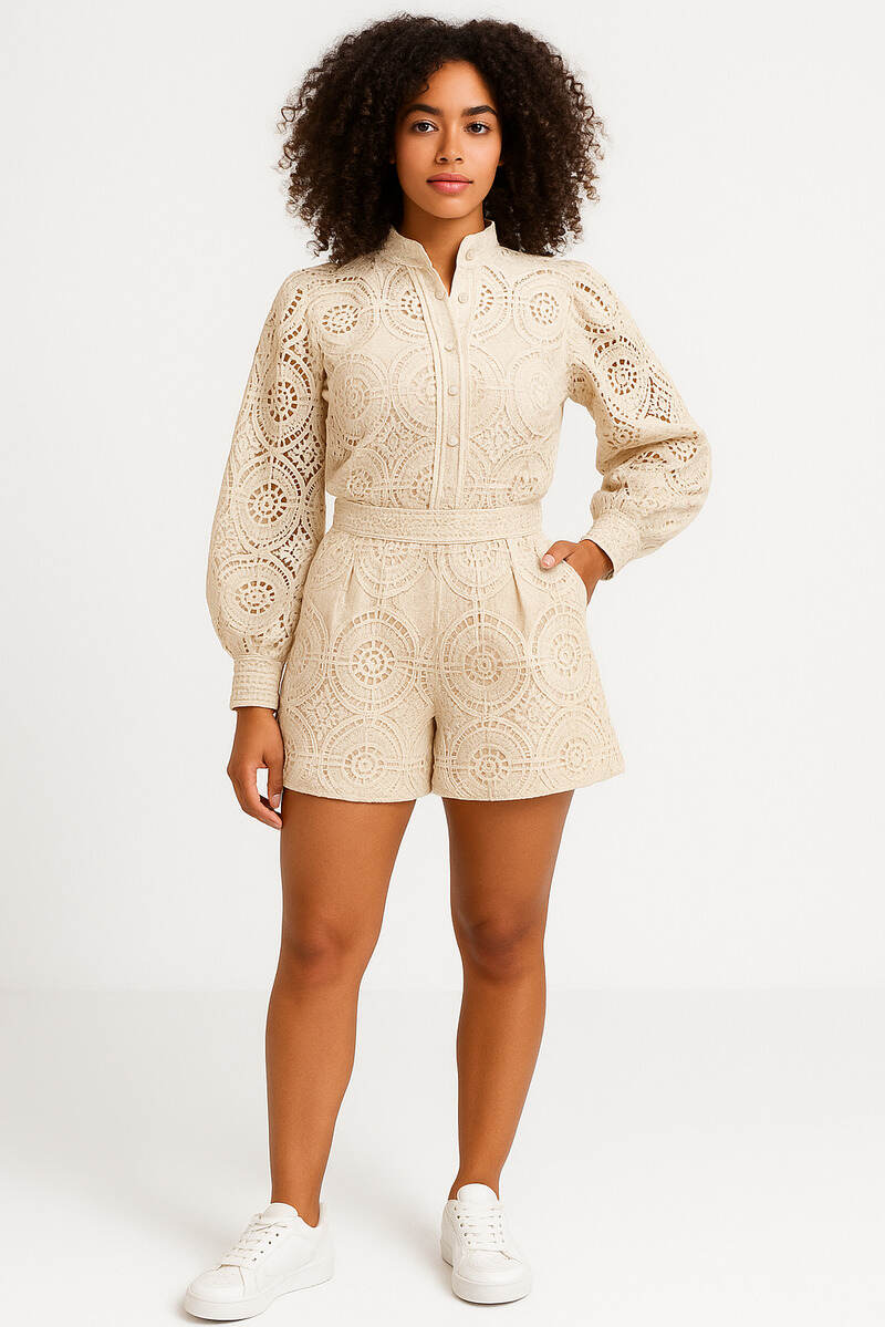 The Lace Cutout Set