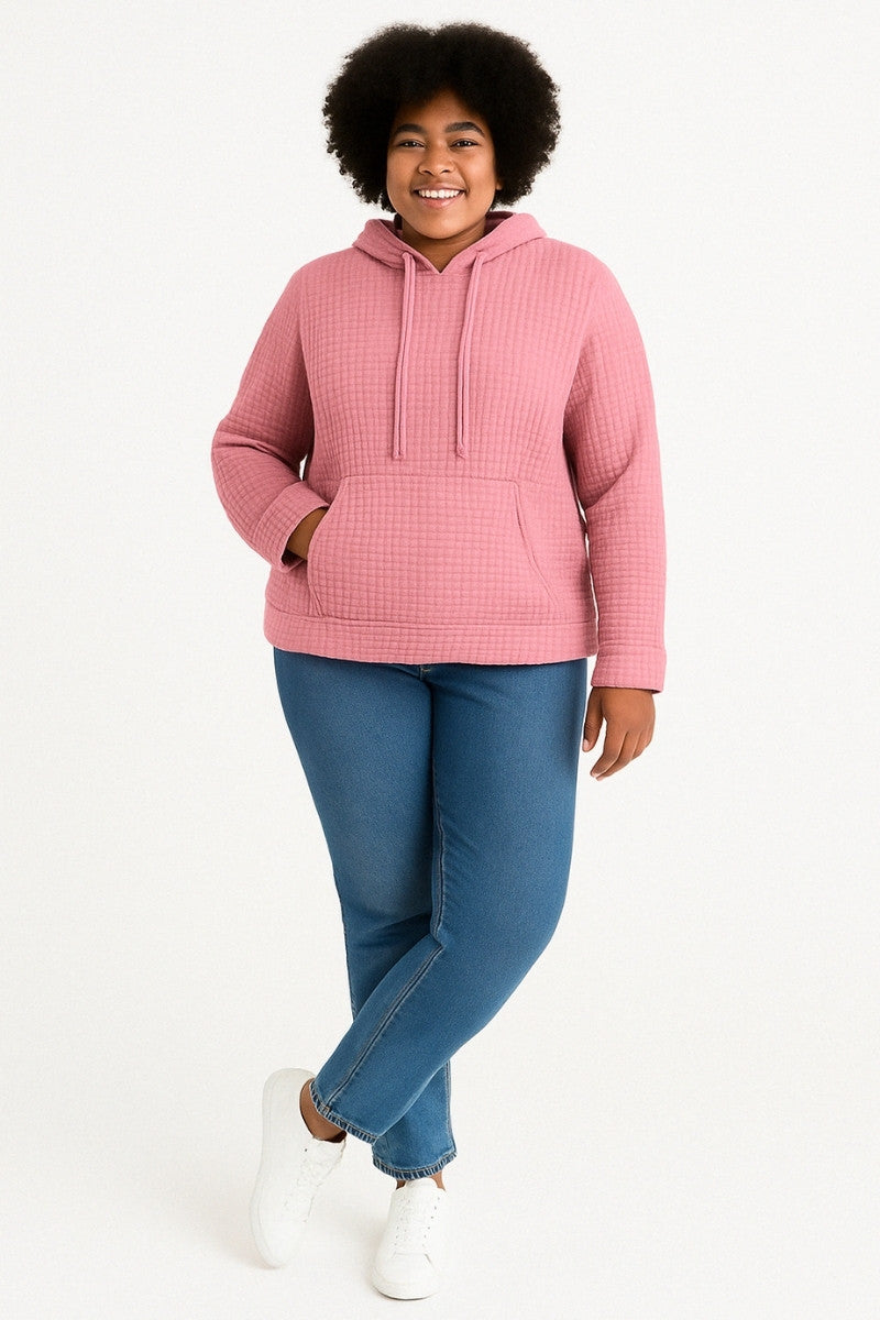 Waffle Fleece Hoodie