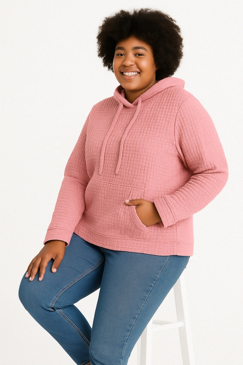 Waffle Fleece Hoodie