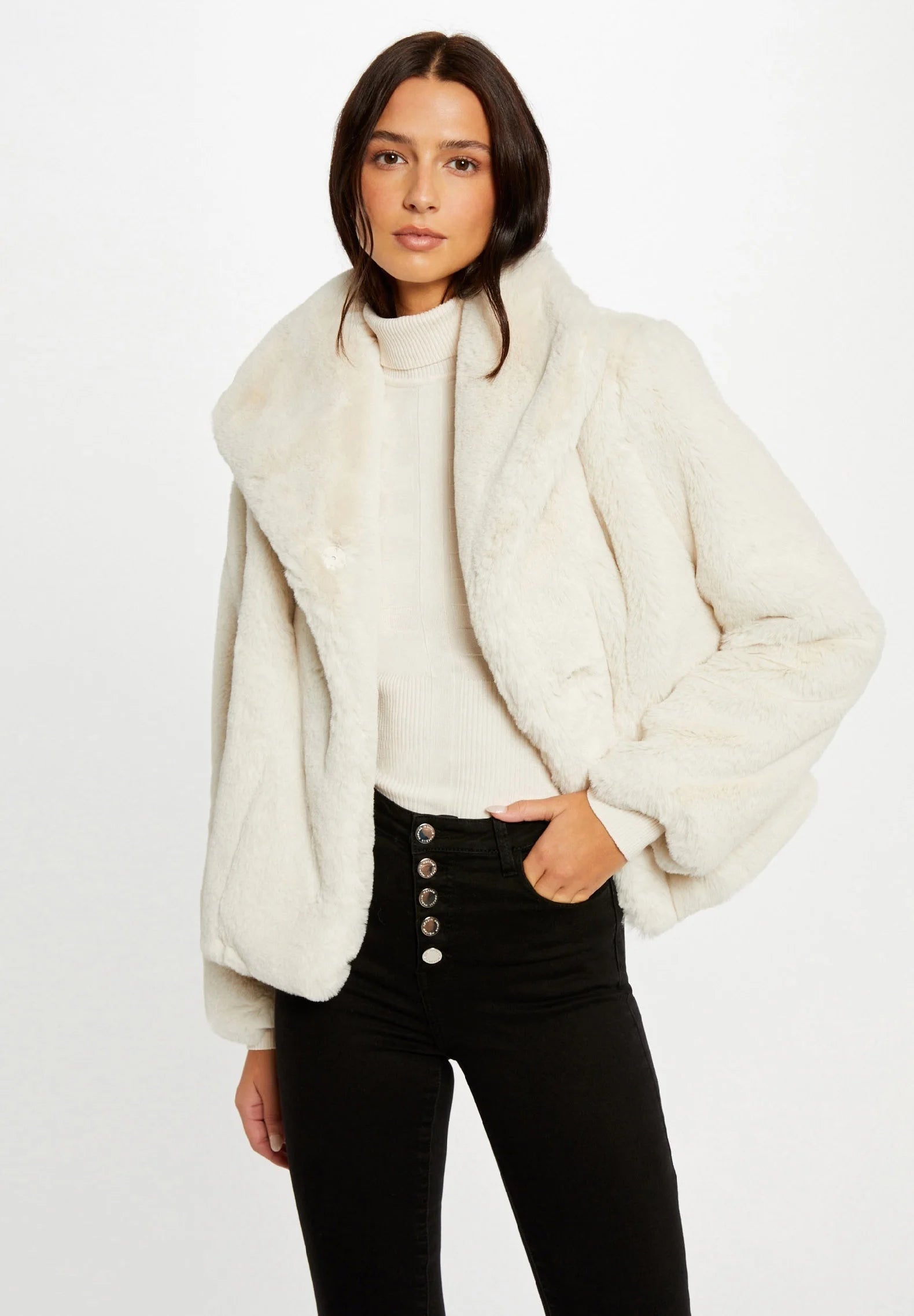 Vanmore Morgan Bianco Winter Coat