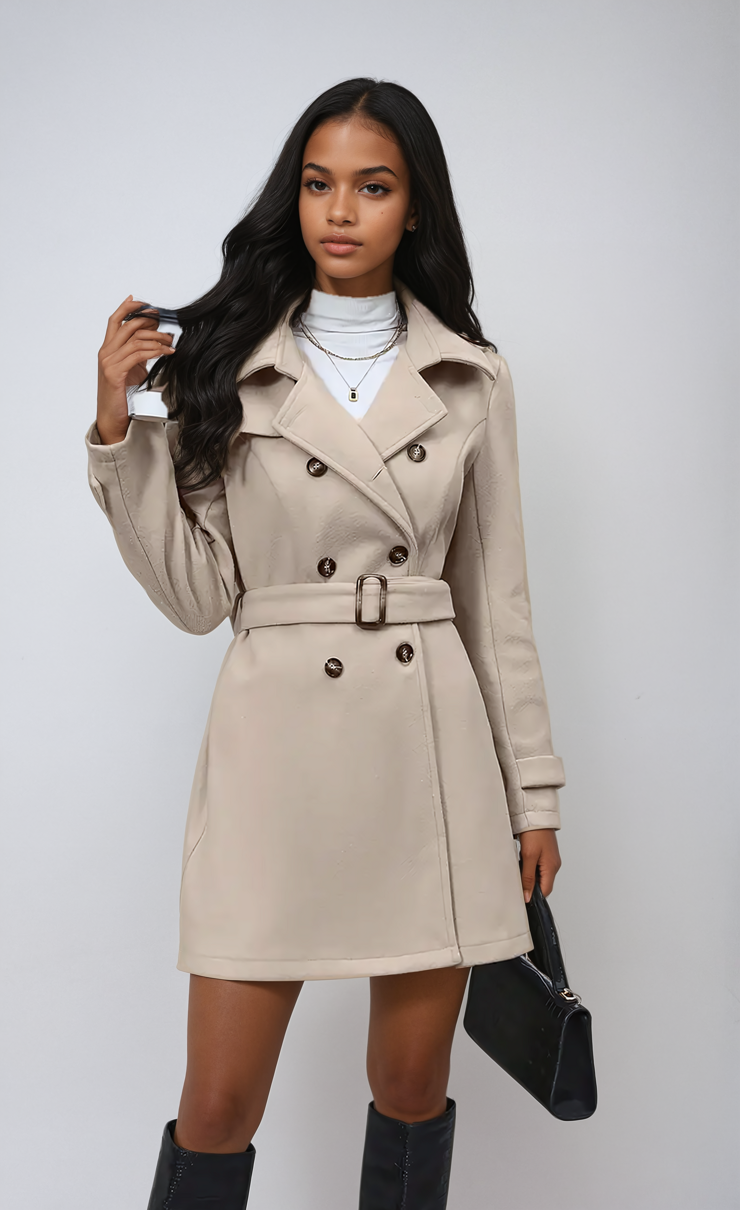 Regal Belted Trench